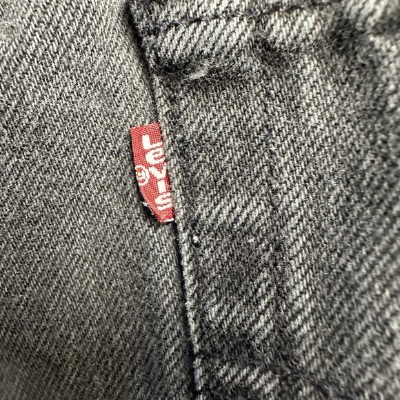 Levi’s 501 XX Jeans Mens Black Denim Jeans 33x32 USA Vintage 1994 Button Fly - Picture 11 of 16